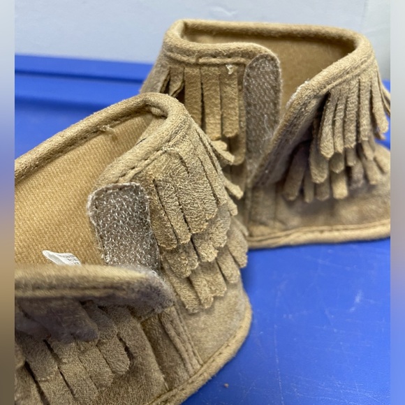 First Steps, Stepping Stones Moccasins baby 3-6 months VERY CUTE - Picture 9 of 13